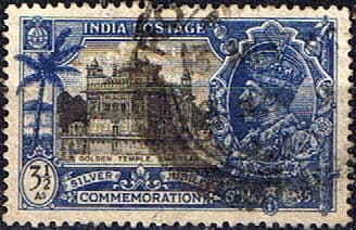 India 1935 King George V Silver Jubilee SG 245 Fine Used