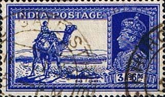 India 1937 King George VI SG 254 Fine Used