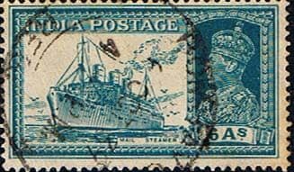 India 1937 King George VI SG 256 Fine Used