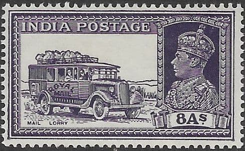 India 1937 King George VI SG 257 Fine Mint