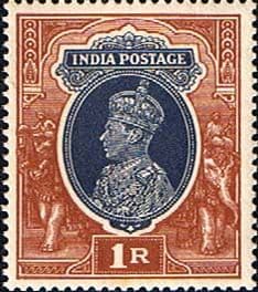 India 1937 King George VI SG 259 Fine Mint