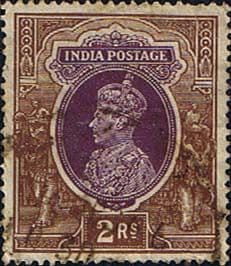 India 1937 King George VI SG 260 Fine Used