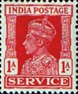 India 1939 King George VI Service SG O146 Fine Mint