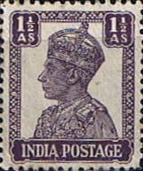 India 1940 King George VI SG 269b Fine Mint