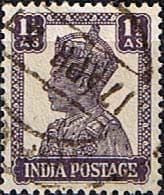 India 1940 King George VI SG 269b Fine Used