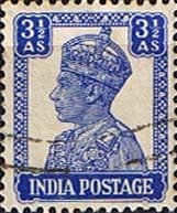 India 1940 King George VI SG 272 Fine Used