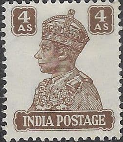 India 1940 King George VI SG 273 Fine Mint