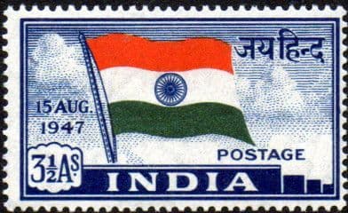 India 1947 Independence SG 302 Fine Mint