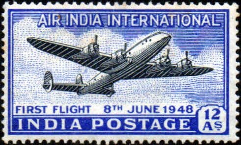 India 1948 First Flight SG 304 Fine Mint