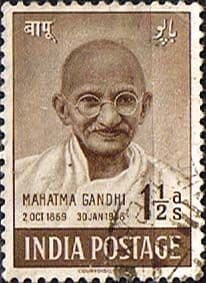 India 1948 Mahatma Gandhi SG 305 Fine Used