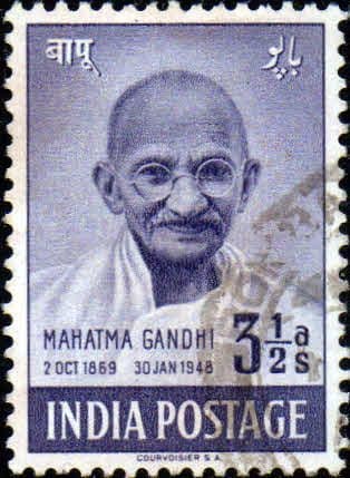 India 1948 Mahatma Gandhi SG 306 Fine Used