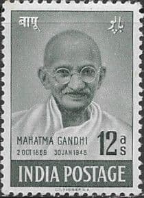 India 1948 Mahatma Gandhi SG 307 Fine Mint