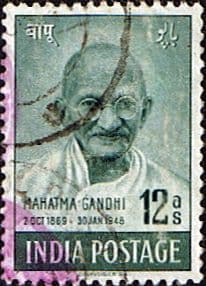 India 1948 Mahatma Gandhi SG 307 Fine Used