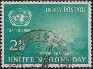 India 1954 SG 352 United Nations Day Fine Used