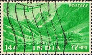India 1955 Five Year Plan SG 365 Kashmir landscape Fine Used