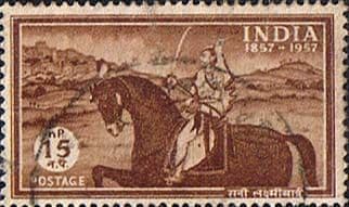 India 1957 SG 386 Indian Mutiny Centenary Fine Used
