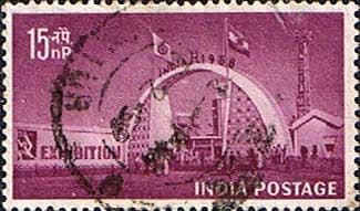 India 1958 Exhibition Gate New Delhi Fine Used