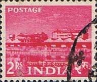 India 1958 Five Year Plan SG 414 Rare Earth Factory Fine Used
