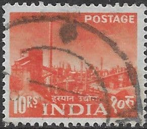 India 1958 Five Year Plan SG 416 Map Fine Used