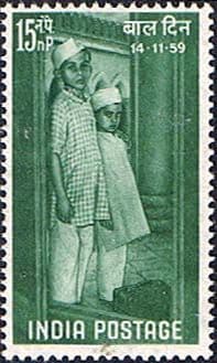 India 1959 Childrens Day Fine Mint