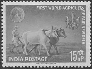 India 1959 World Agricultural Fair Fine Mint