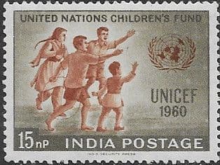 India 1960 UNICEF SG 432 Fine Mint