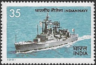 India 1981 Indian Navy Day SG 1029 Fine Mint