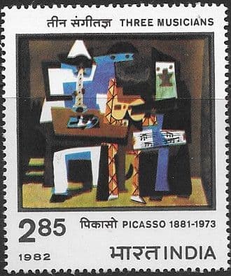 India 1982 Birth Centenary of Picasso SG 1037 Fine Mint
