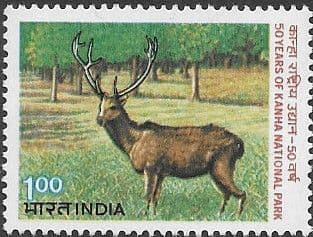 India 1983 Anniversary of Kanha National Park SG 1086 Fine Mint