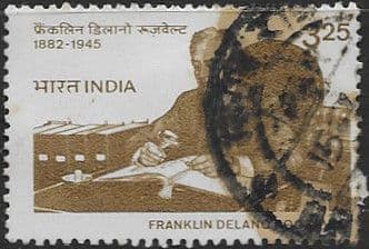 India 1983 Birth Centenary of Franklin D. Roosevelt SG 1075 Fine Used