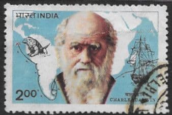 India 1983 Death Centenary (1982) of Charles Darwin SG 1085 Fine Used
