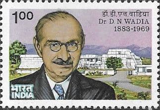India 1984 Birth Centenary of Dr D. N. Wadia SG 1136 Fine Mint