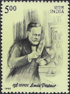 India 1995 Death Centenary of Louis Pasteur (chemist) SG 1635 Fine Mint