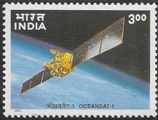 India 2000 India's Space Programme SG 1951 Fine Mint