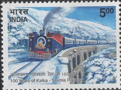 India 2003 Centenary of the Kalka–Shimla Railway SG 2166 Fine Mint