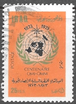 Iraq 1973 Centenary of World Meteorological Organisation SG 1148 Fine Used