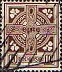 Ireland 1922 Eire Issue SG 81 Celtic Cross Fine Used