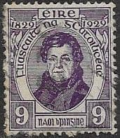Ireland 1929 Catholic Emancipation SG 91 Daniel O'Connel Fine Used