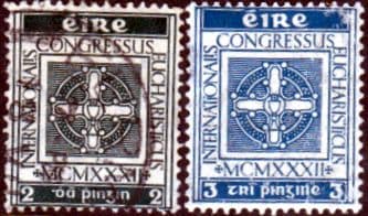 Ireland 1932 Eucharistic Congress Set Fine Used