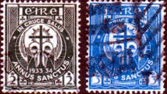 Ireland 1933 Holy Year Set Fine Used