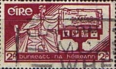 Ireland 1937 Constitution Day SG 105 Fine Used