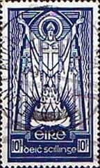 Ireland 1937 Eire Issue St Patric SG 104 Fine Used