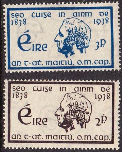 Ireland 1938 Temperance Crusade Set Fine Used