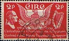 Ireland 1939 Installation of First U.S. President SG 109 Fine Used