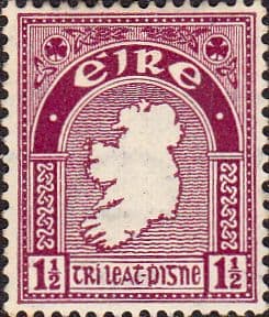 Ireland 1940 Eire Issue SG 113 Map Fine Mint