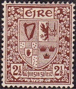 Ireland 1940 Eire Issue SG 115 Coat of Arms Fine Mint