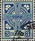 Ireland 1940 Eire Issue SG 116 Celtic Cross Fine Used