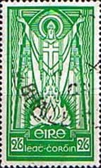 Ireland 1940 Eire Issue St Patric SG 123 Fine Used