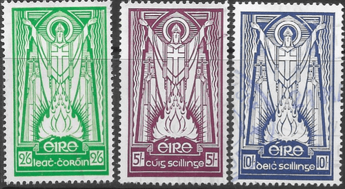 Ireland 1940 Eire Issue St Patrick Set Fine Used