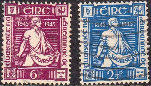 Ireland 1945 Thomas Davis Set Fine Used